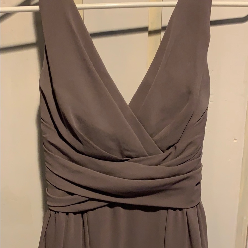 Bridesmaid dress - grey